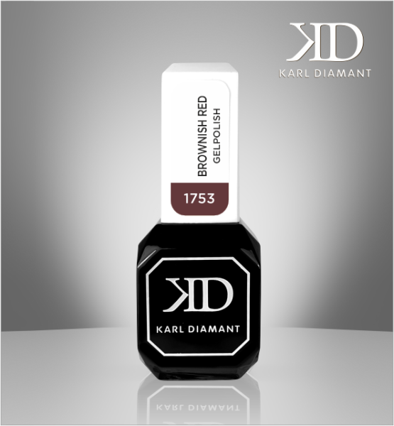 Karl Diamant Gelpolish Brownish Red 11 ml